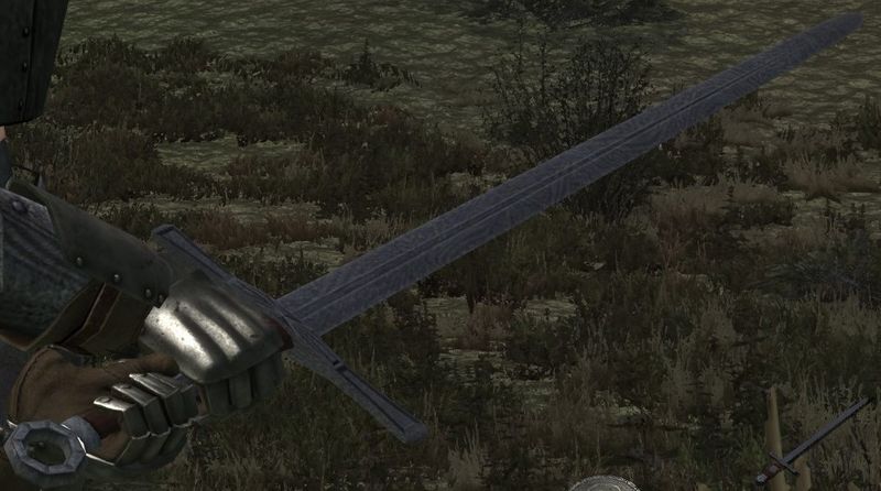 valyrian steel greatsword wielded 