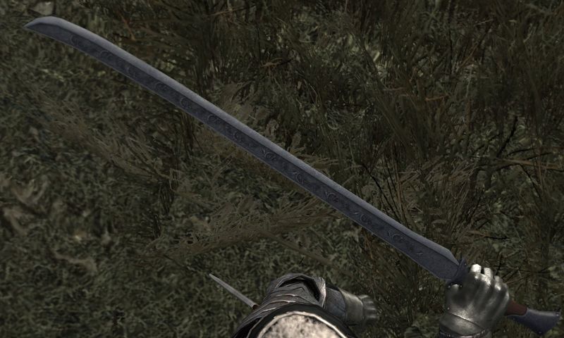 valyrian steel sword wielded